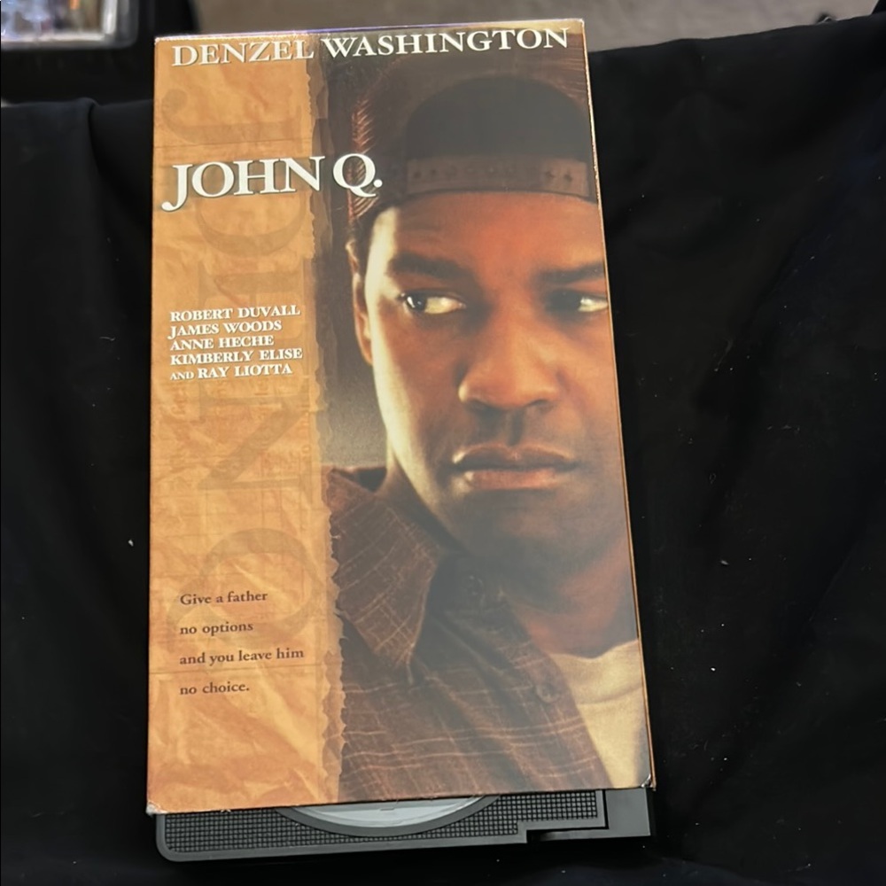 John Q. Movie VHS Tape